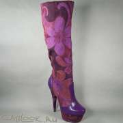 Сапоги Platinum Shoes 1093 violet