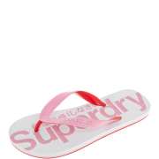Сланцы Superdry GS0IS230F1 DTW White/Pale Pink/Rebel Red